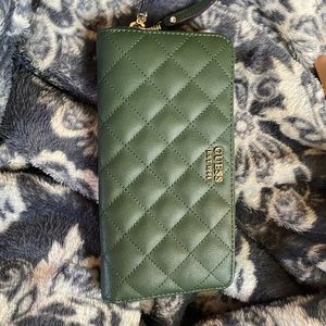 Guess wristlet, clutch